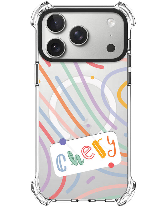 iPhone Rearguard UltimateX - Doodle Monogram 2.0