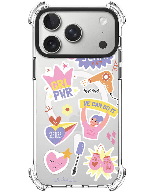 iPhone Ultimate Model-X - Girl Power Sticker Pack