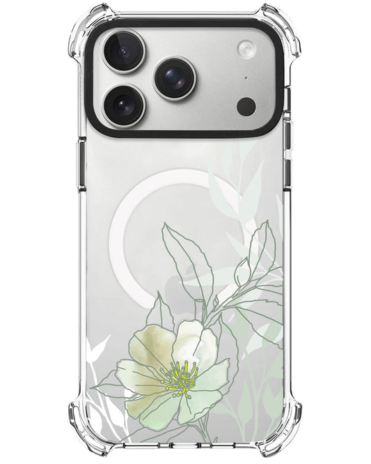 iPhone Ultimate Model-X - Greenmint Lily