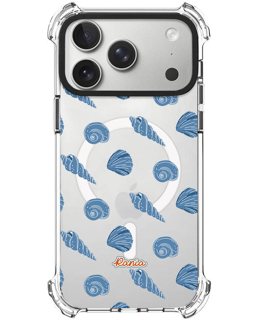 iPhone Ultimate Model-X - Blue Sea Shells