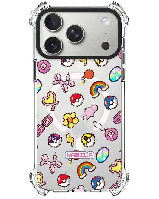 iPhone Ultimate Model-X - Pink Glitch