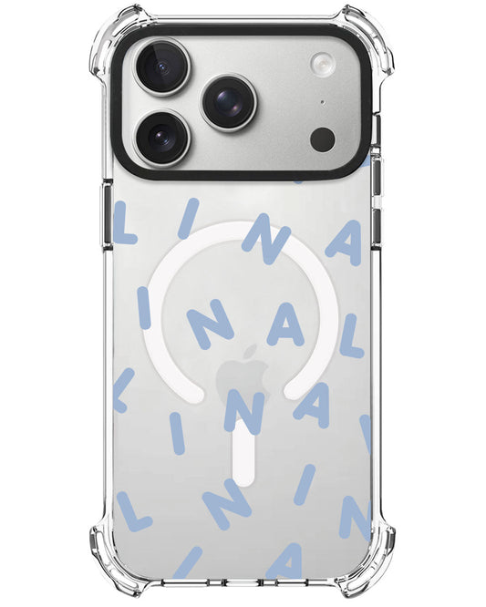 iPhone Ultimate Model-X - CUSTOM MONOGRAM 2.0 Blue