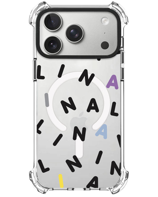 iPhone Ultimate Model-X - CUSTOM MONOGRAM 2.0 Black