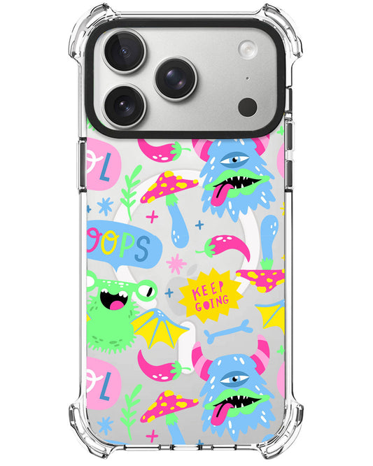 iPhone Ultimate Model-X - Monster Say Keep Going