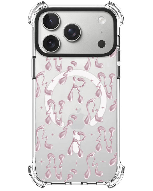 iPhone Ultimate Model-X - Pink Chrome Monogram 2.0