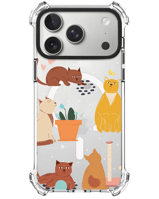 iPhone Ultimate Model-X - Playful Cat