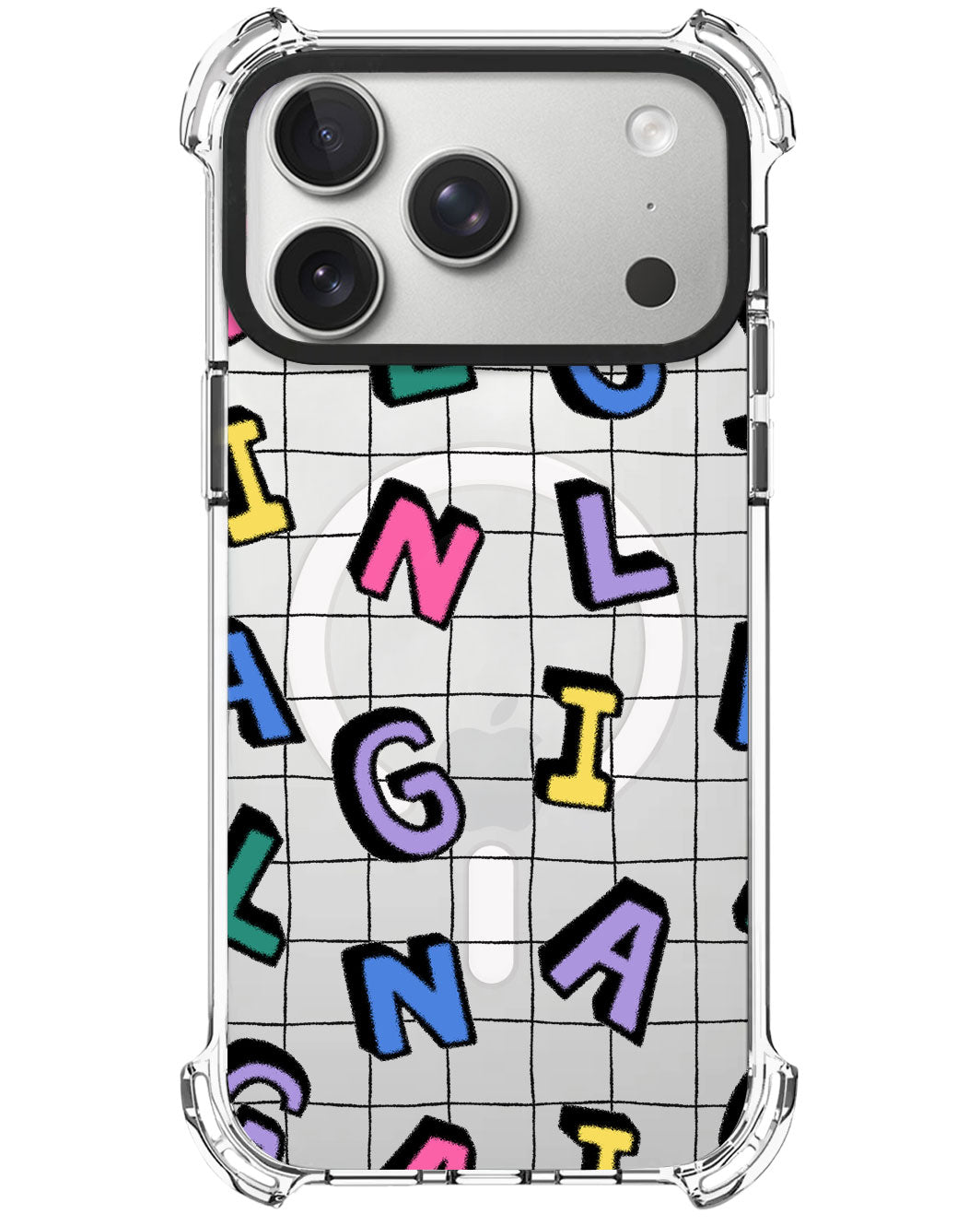 iPhone Ultimate Model-X - CUSTOM MONOGRAM 3.0 Playful 2.0
