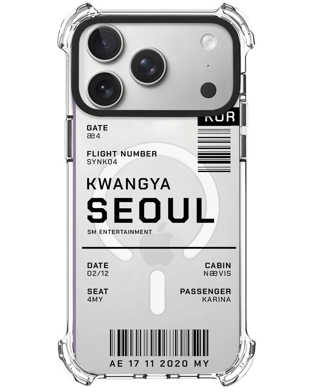 iPhone Rearguard UltimateX - Aespa Kwangya Ticket