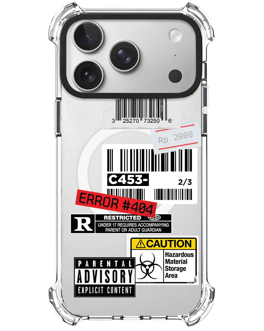 iPhone Ultimate Model-X - Label Sticker Pack