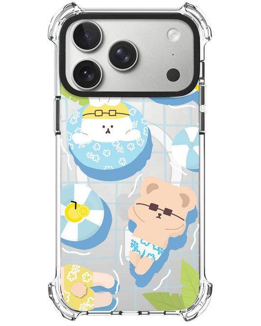 iPhone Ultimate Model-X - Pool Party Blue