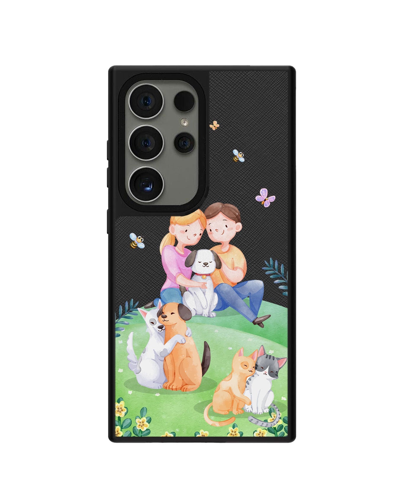 Android Leather Grip - Adorable Animals