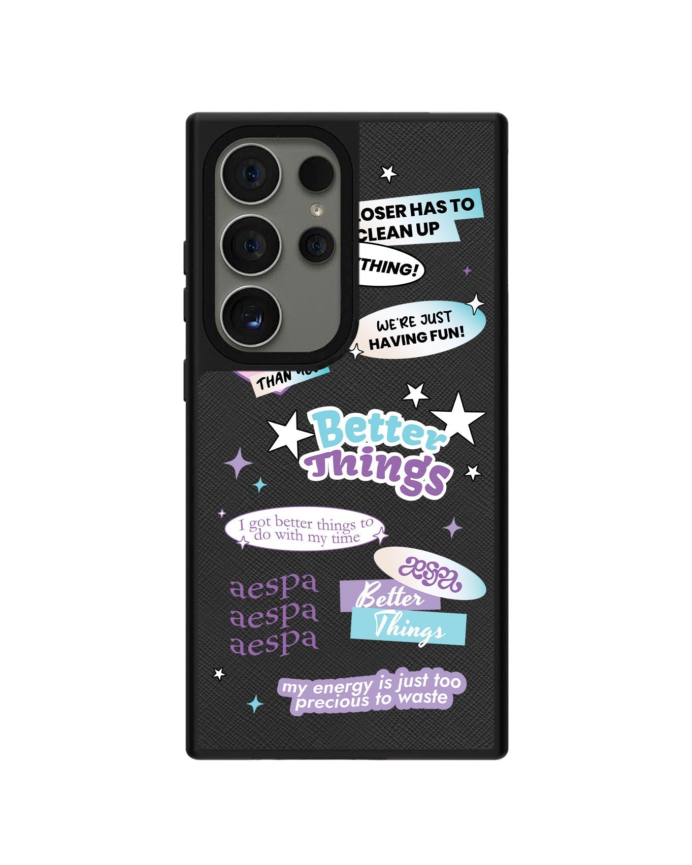 Android Leather Grip - Aespa Better Things
