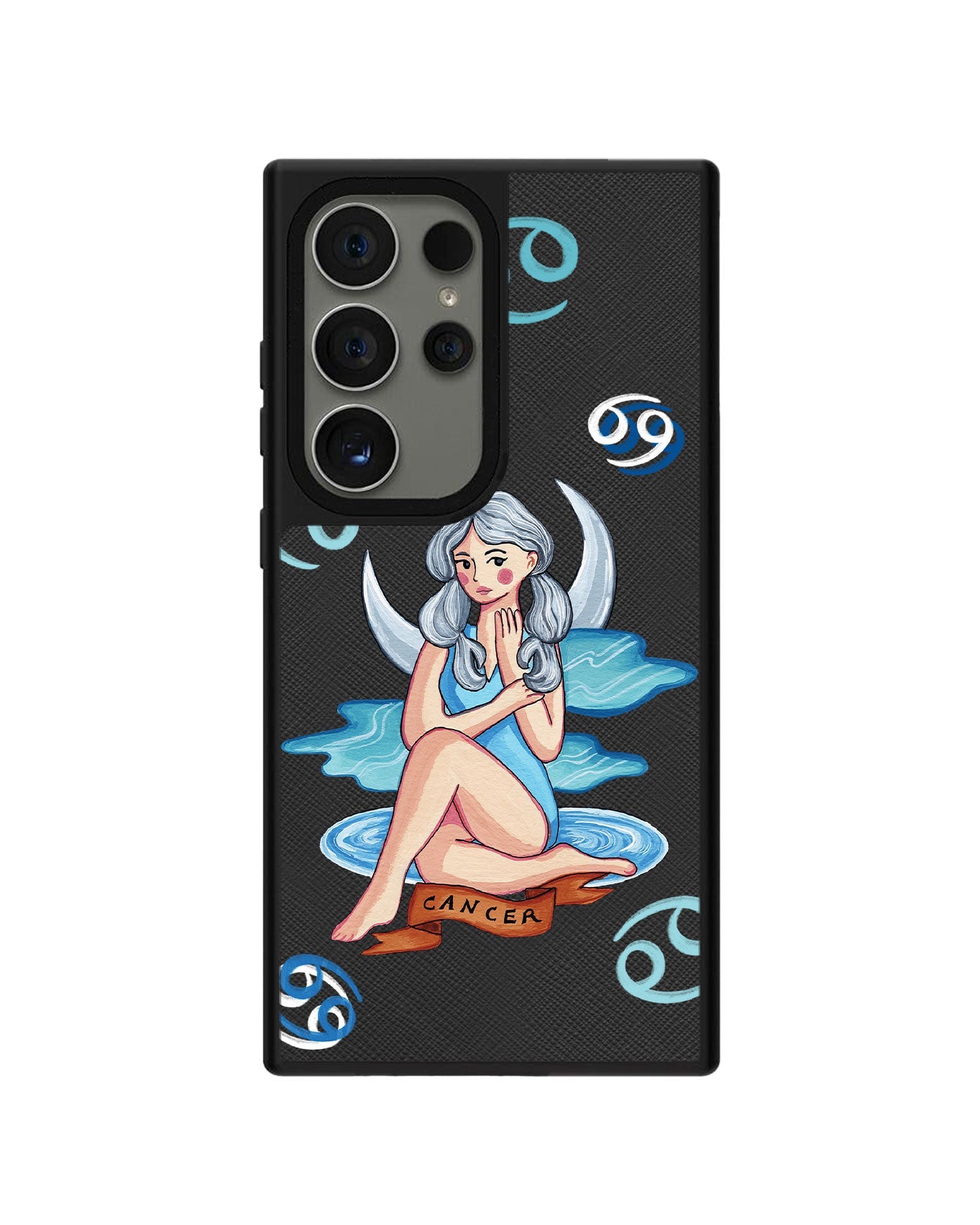 Android Leather Grip - Cancer