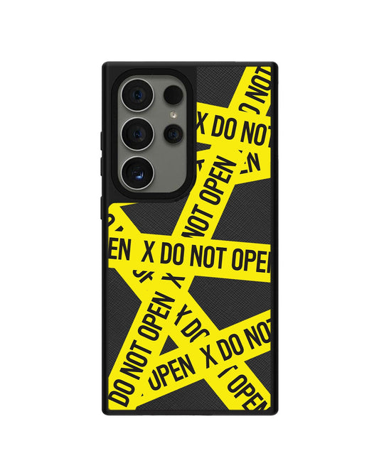 Android Leather Grip - Do Not Open 2.0