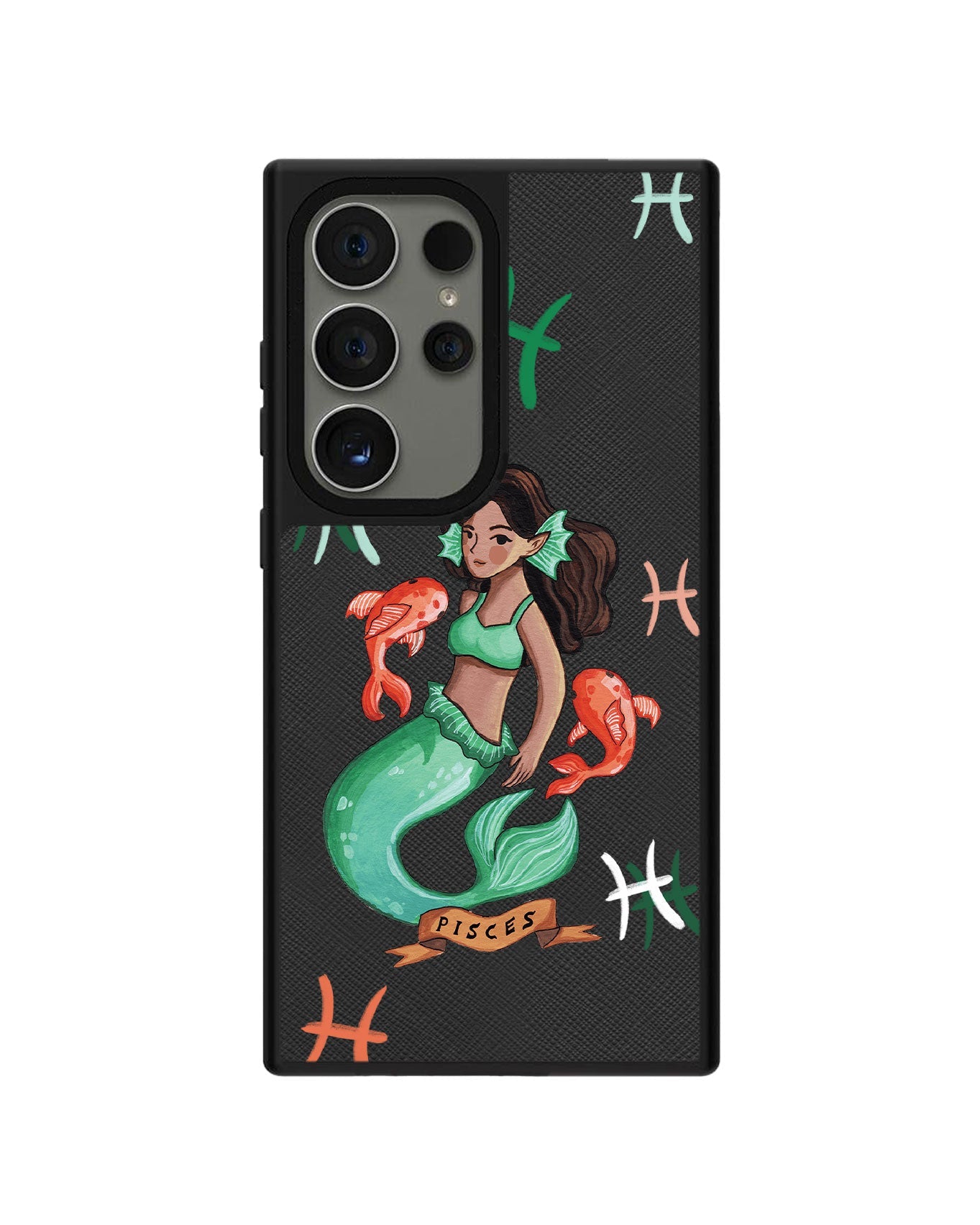 Android Leather Grip - Pisces