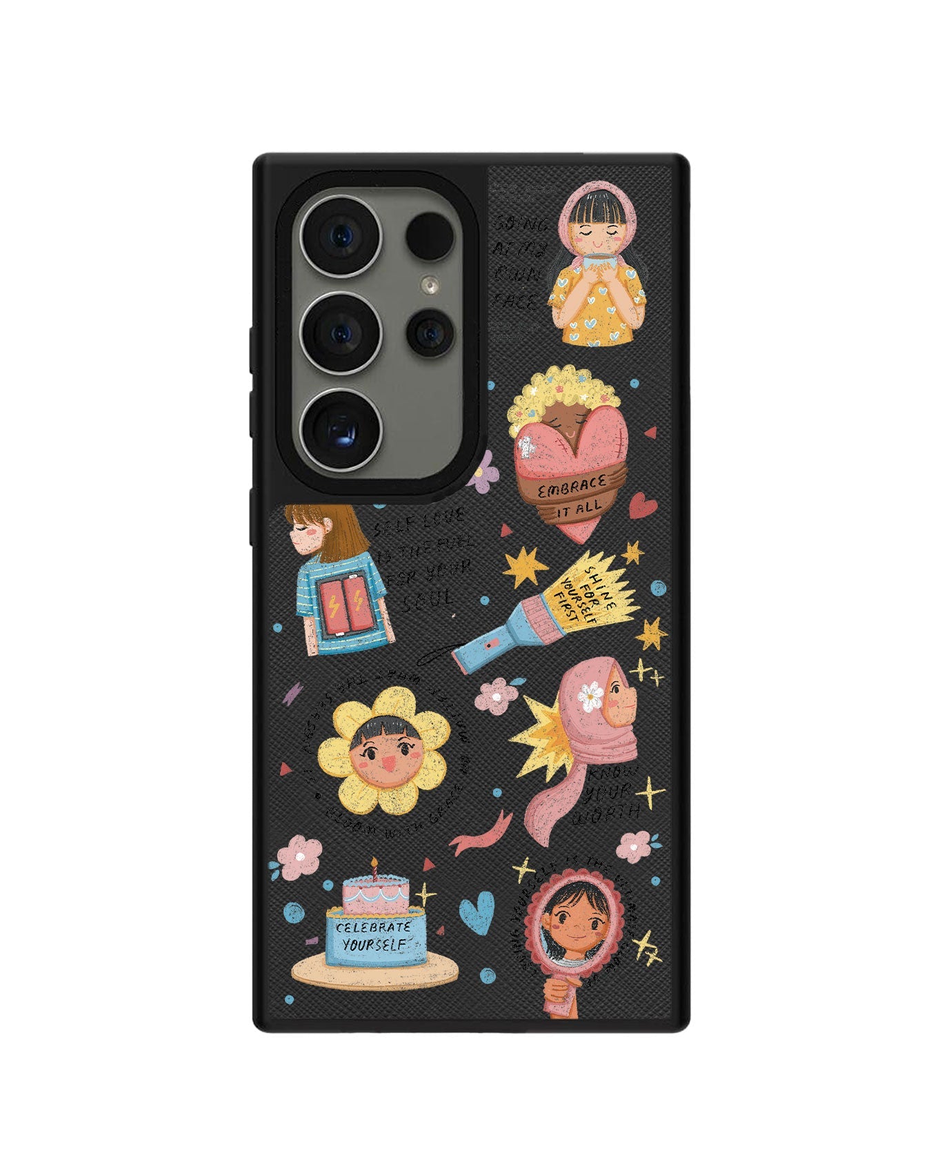 Android Leather Grip - Self Love Club