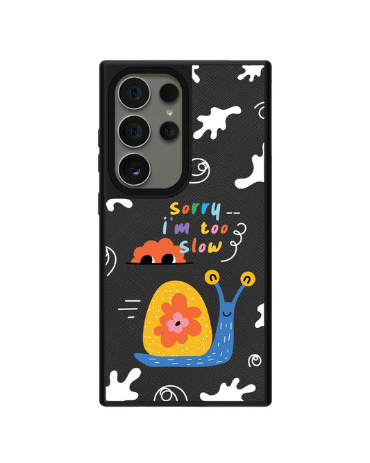 Android Leather Grip - Sorry Being Slow