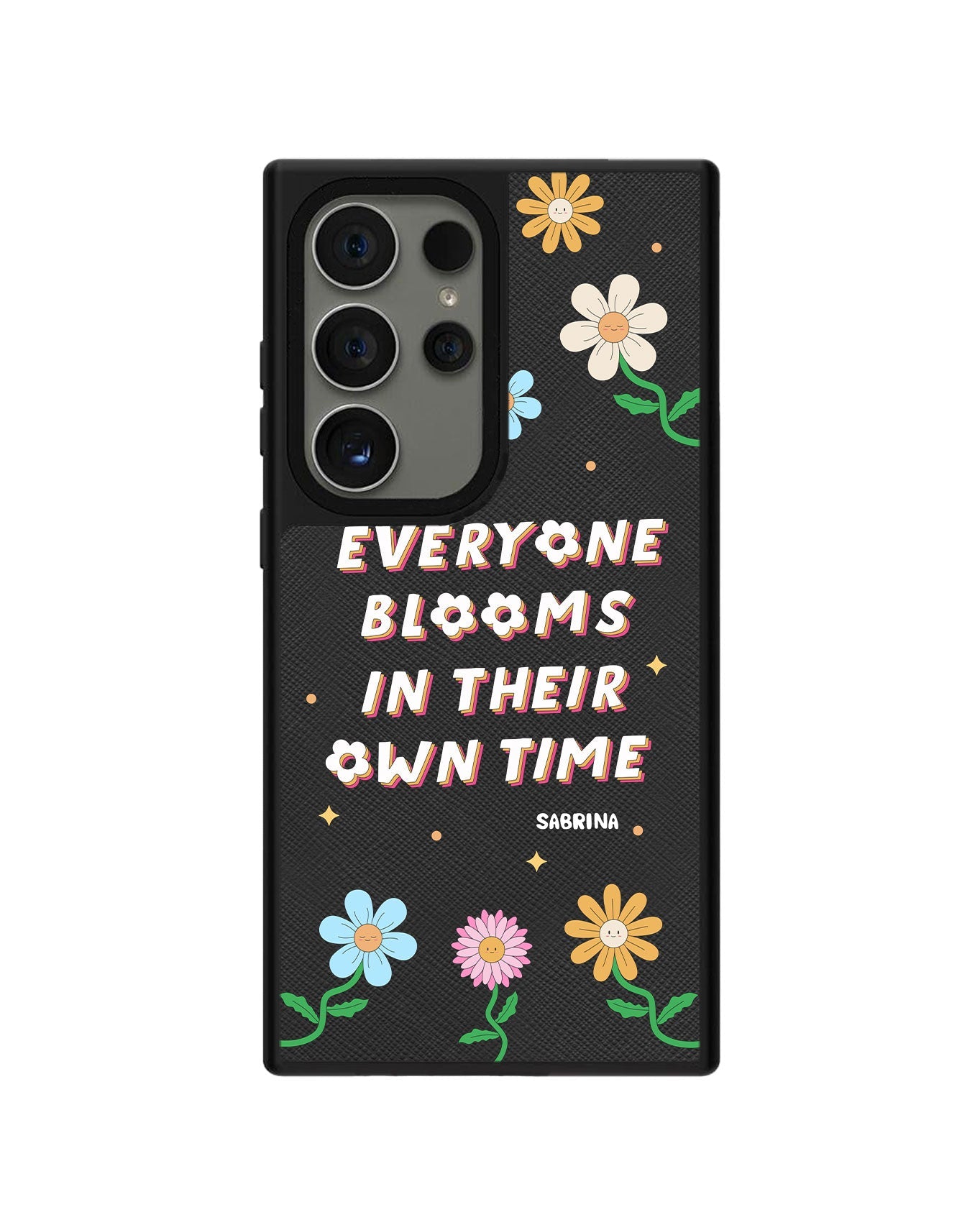 Android Leather Grip - Blooms