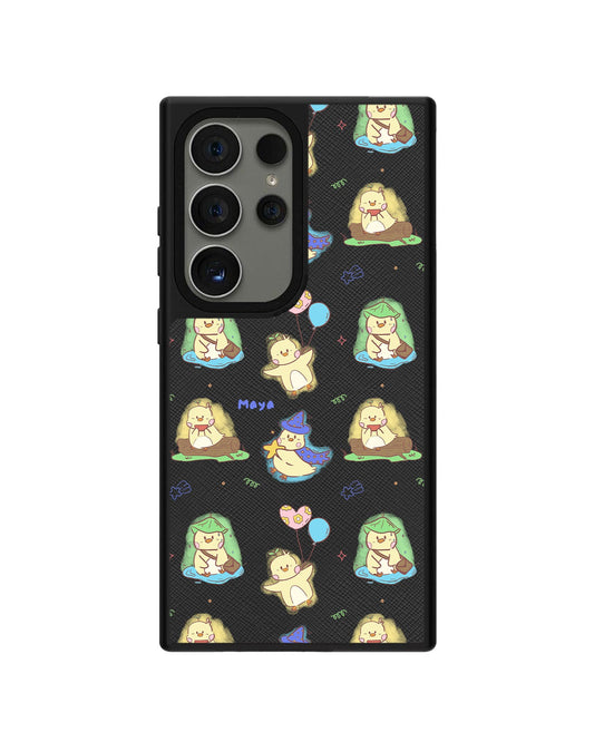 Android Leather Grip - Little Duck