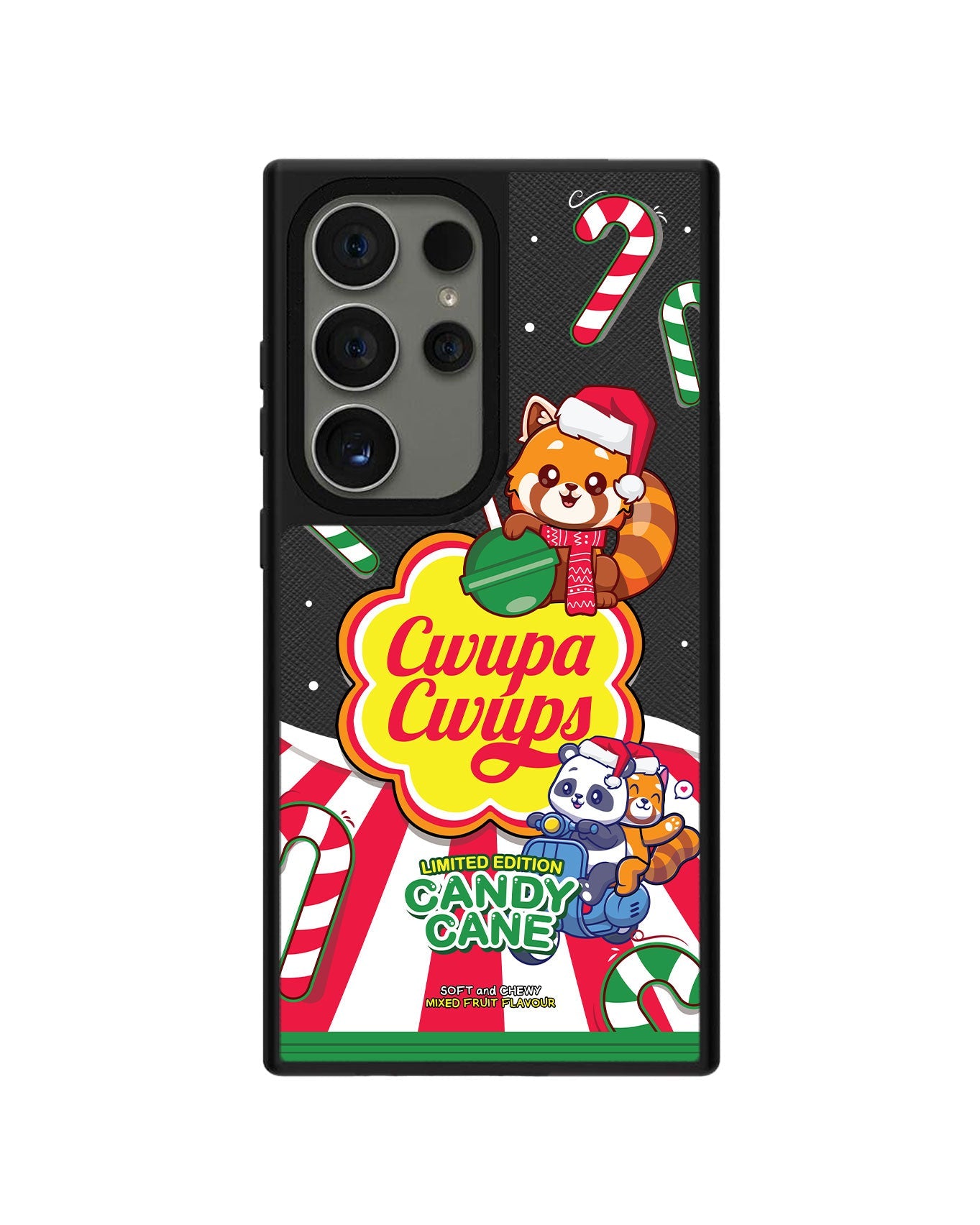 Android Leather Grip - Cwupa Cwups Christmas