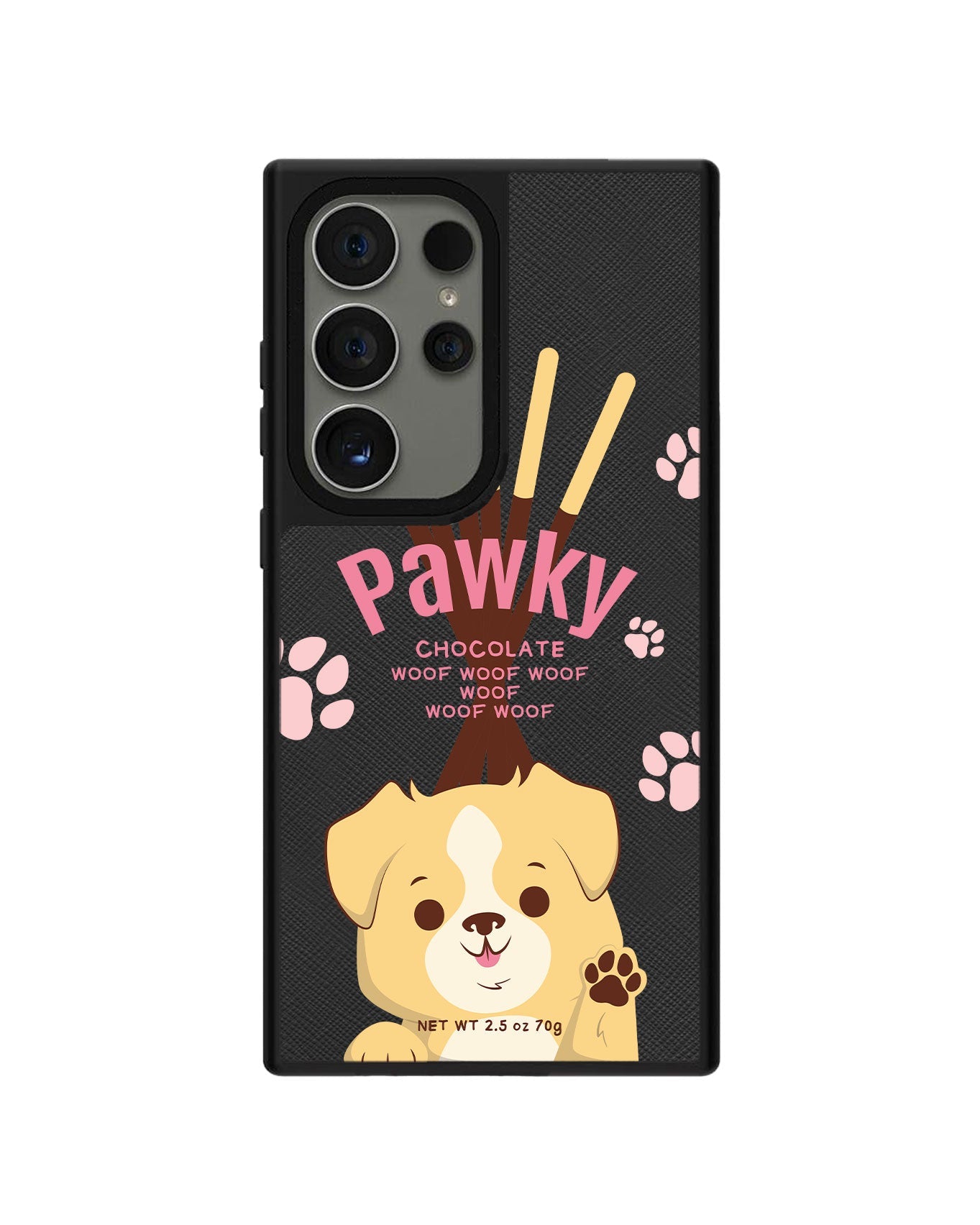 Android Leather Grip - Pawky Dog