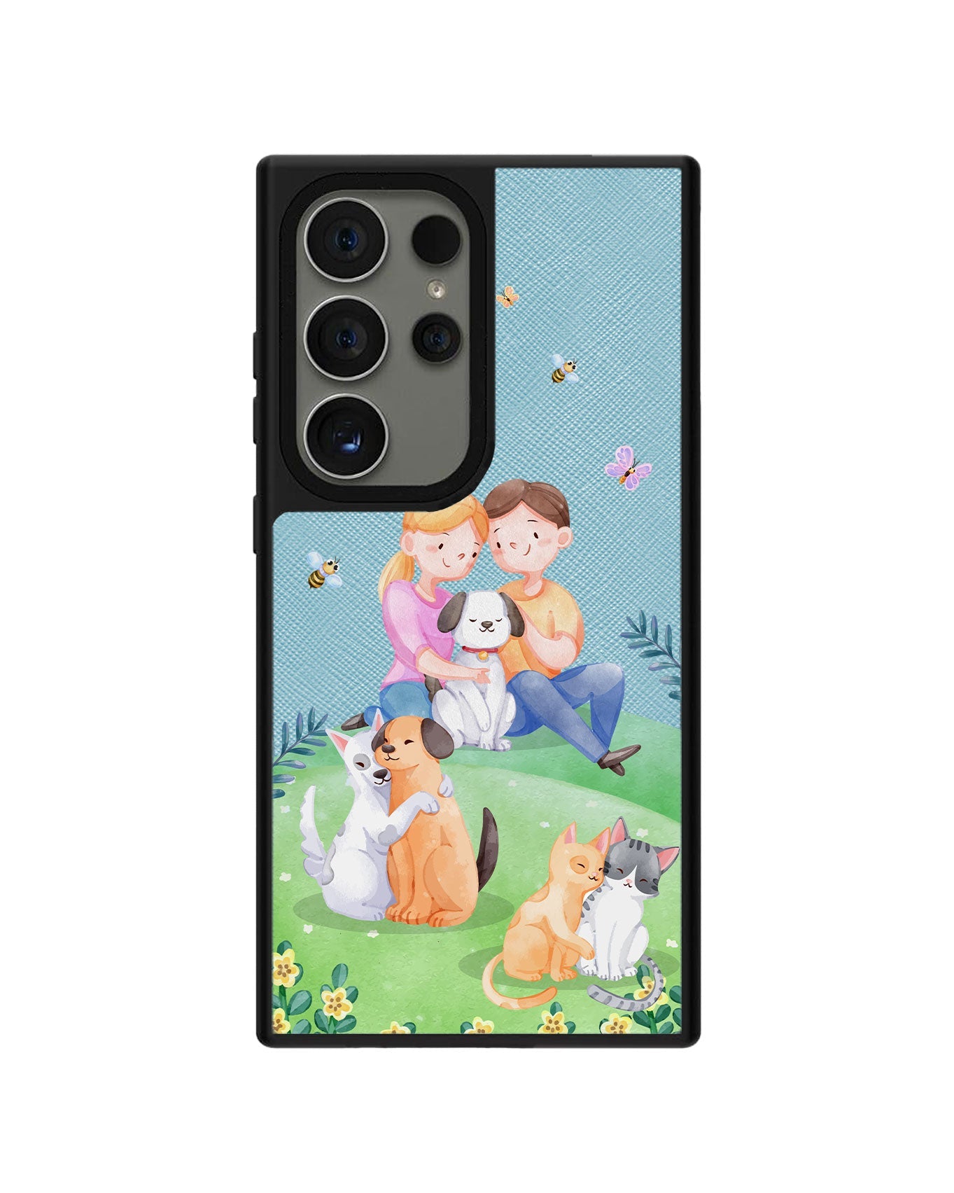 Android Leather Grip - Adorable Animals