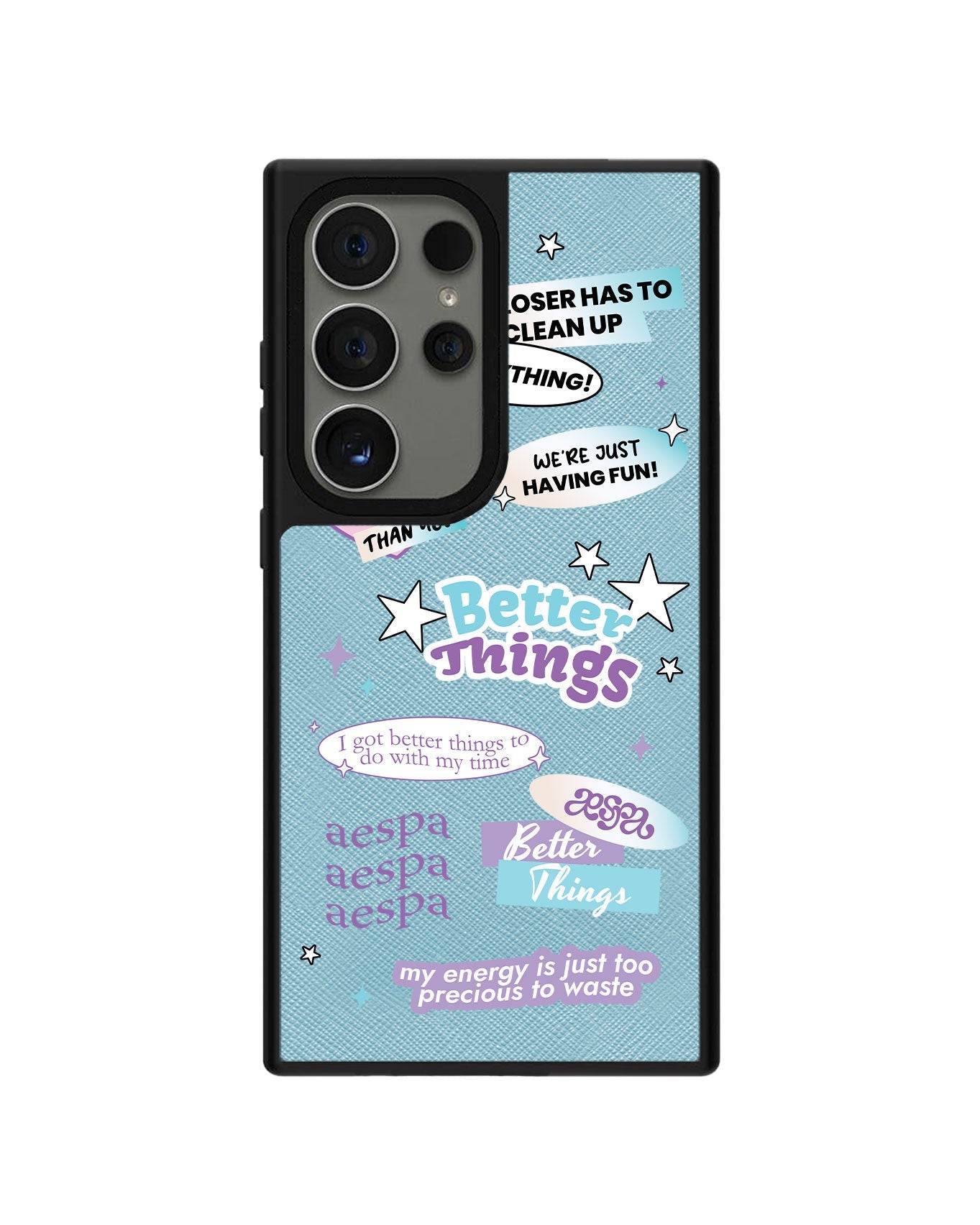 Android Leather Grip - Aespa Better Things