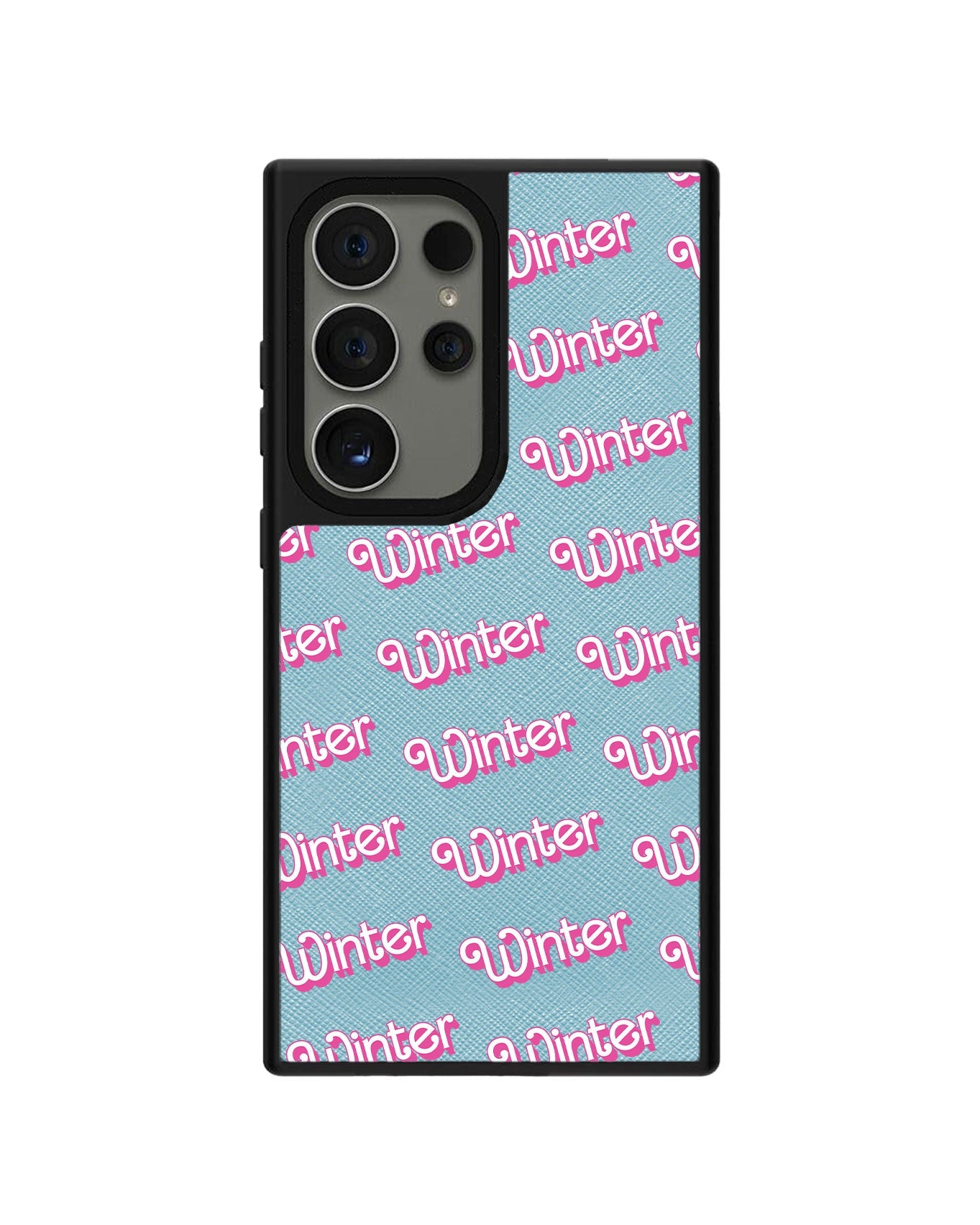 Android Leather Grip - Barbie Monogram