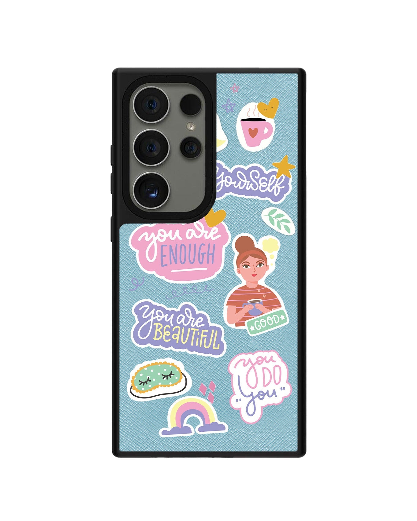 Android Leather Grip - Be Yourself