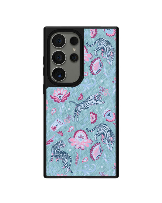 ปลอกหุ้มหนัง Android - Tiger &amp; Floral 3.0