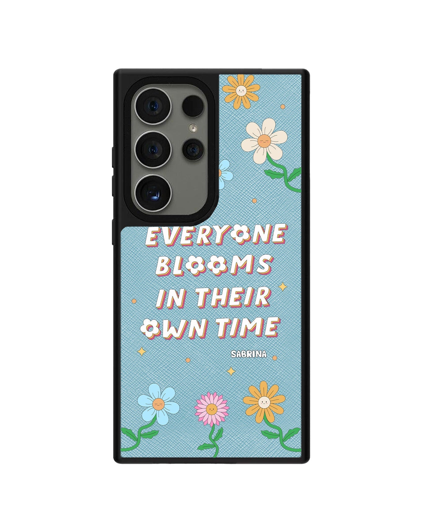 Android Leather Grip - Blooms