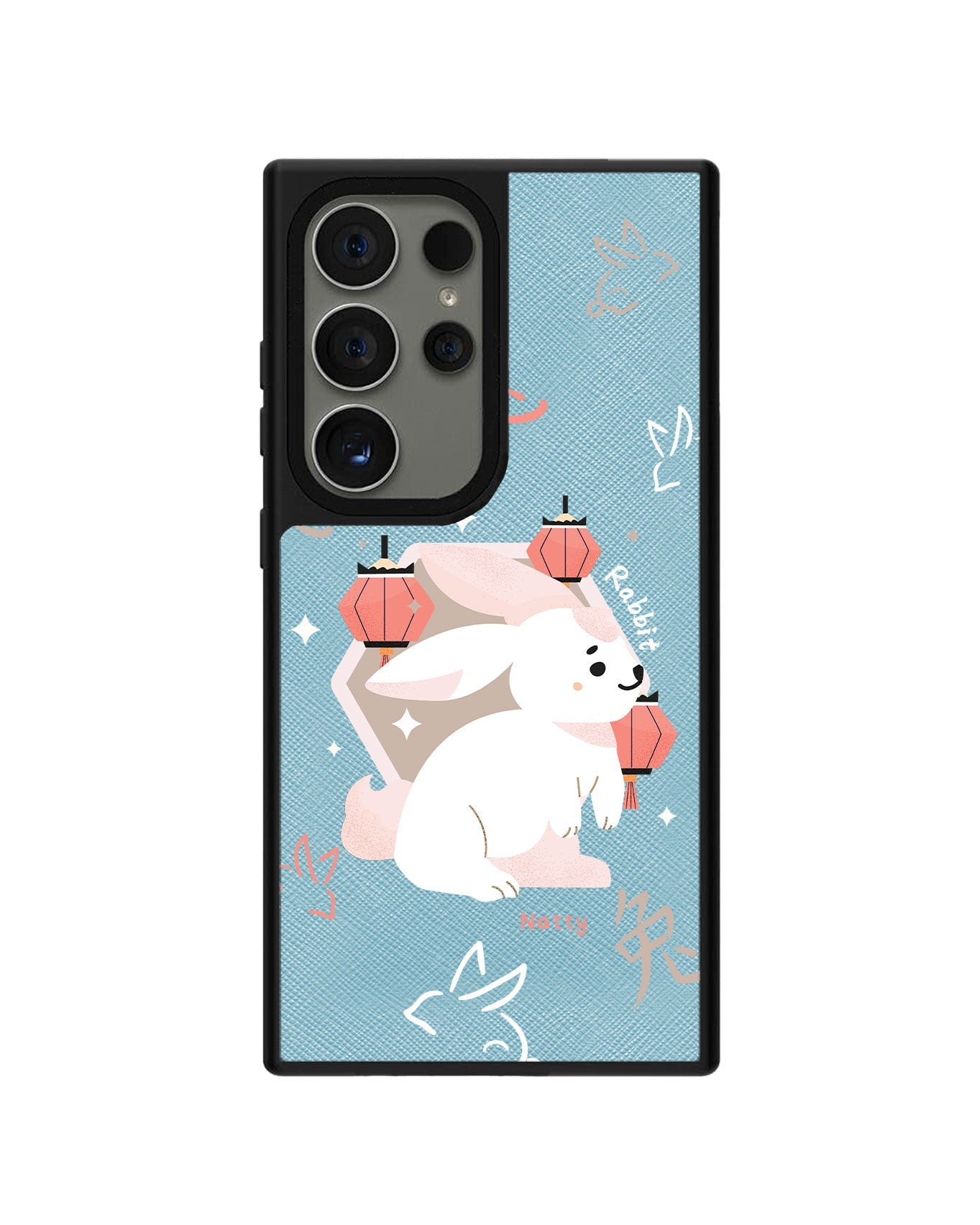 Android Leather Grip - Rabbit (Shio / Chinese Zodiac)