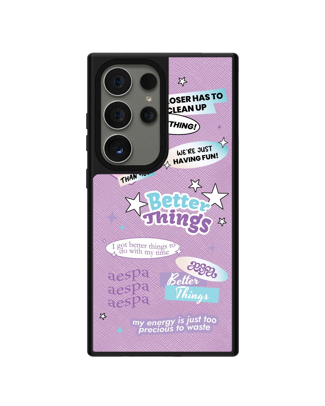 Android Leather Grip - Aespa Better Things