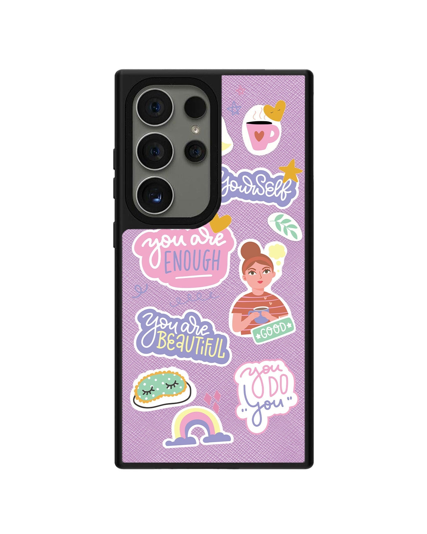 Android Leather Grip - Be Yourself