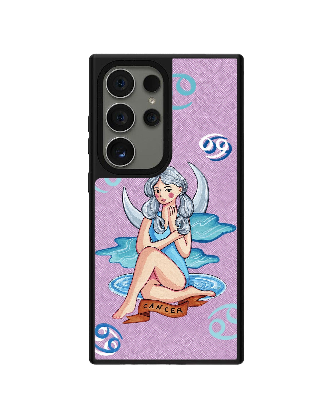 Android Leather Grip - Cancer