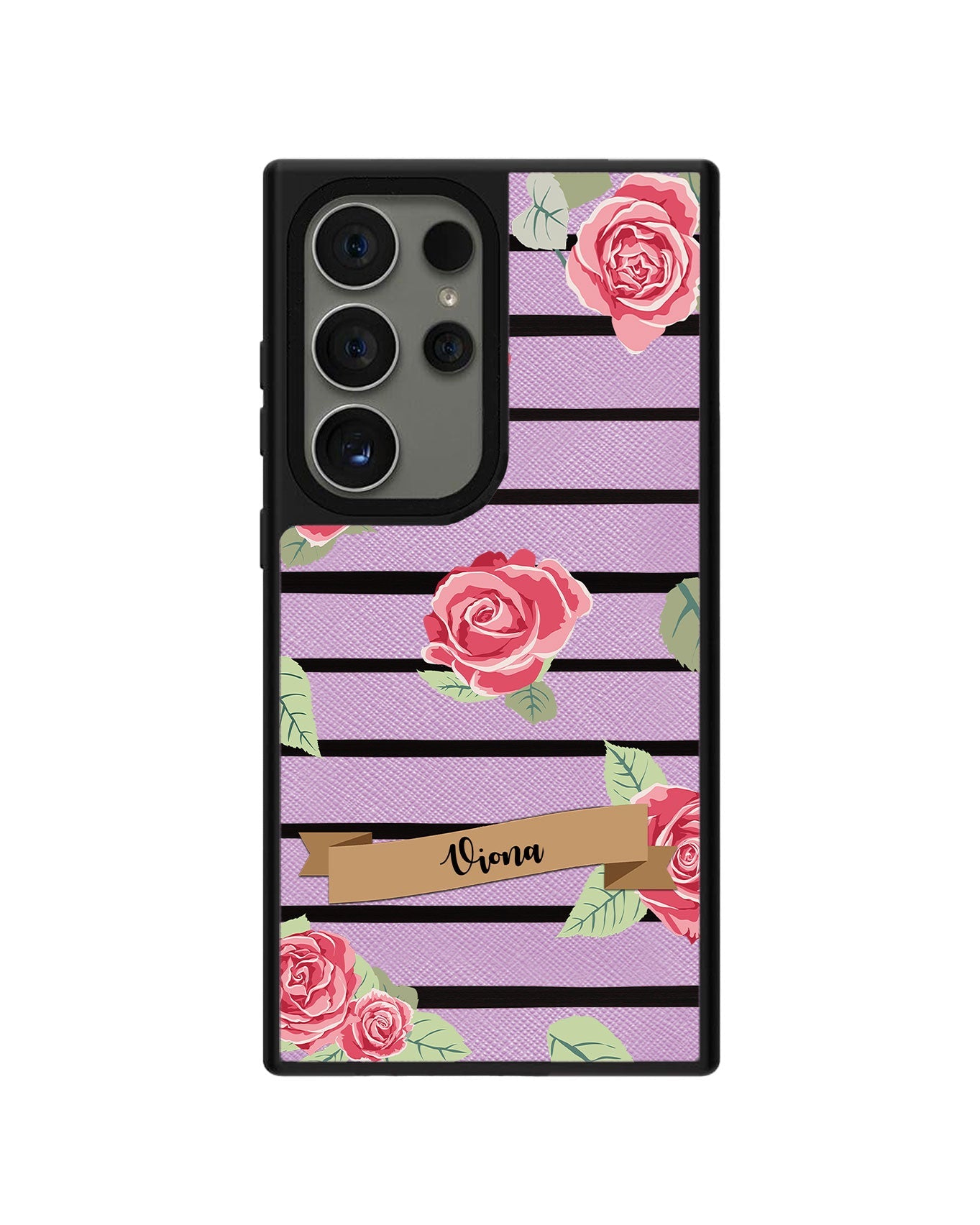 Android Leather Grip - Rose