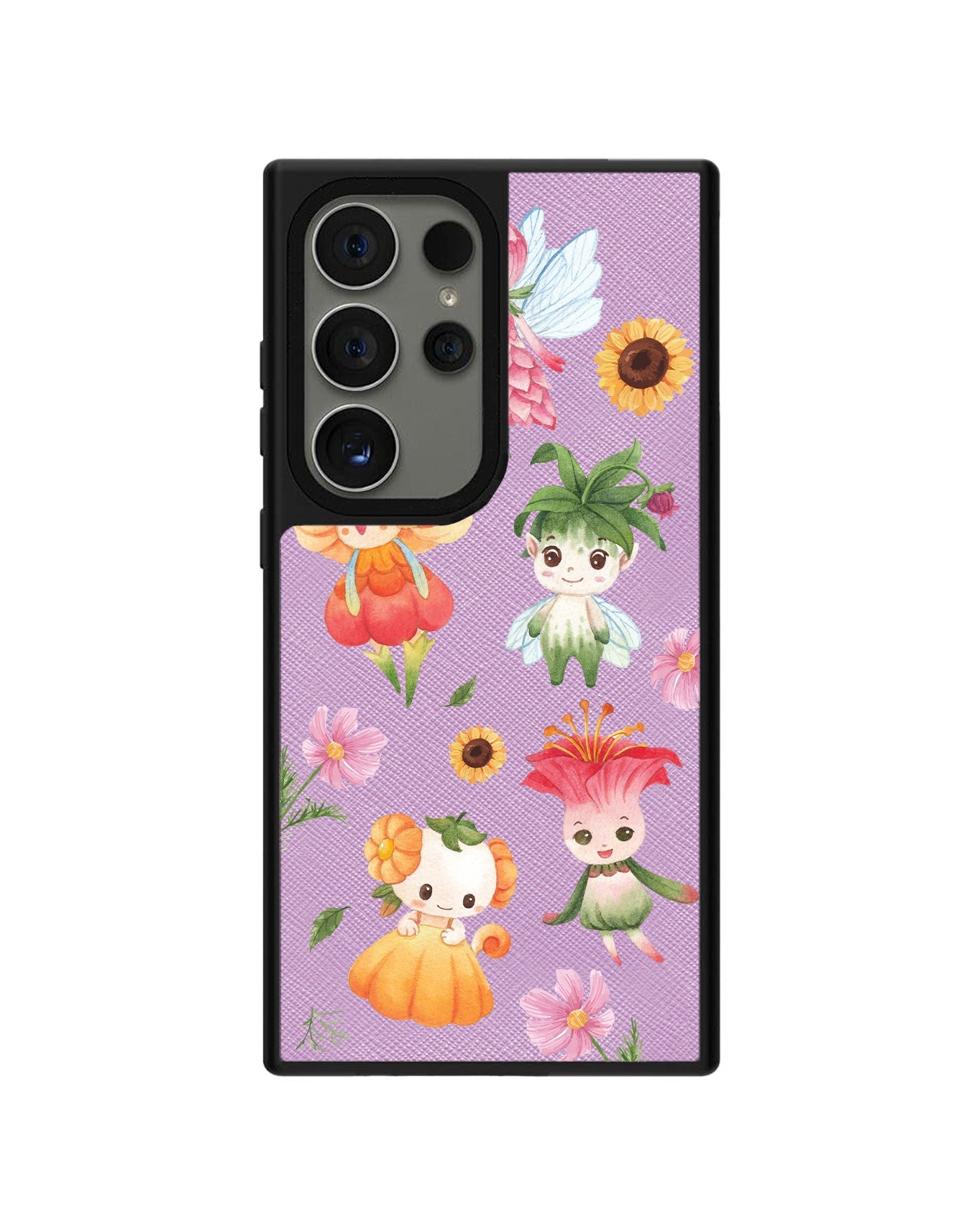 Android Leather Grip - Magical Garden