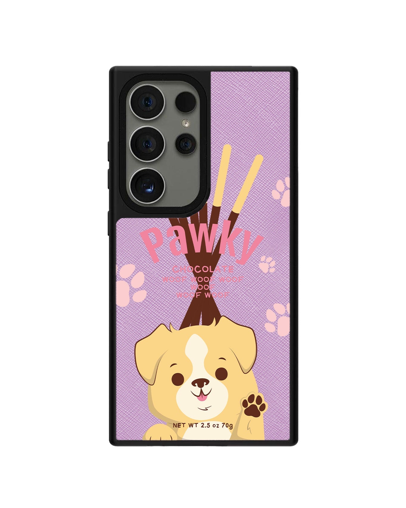 Android Leather Grip - Pawky Dog