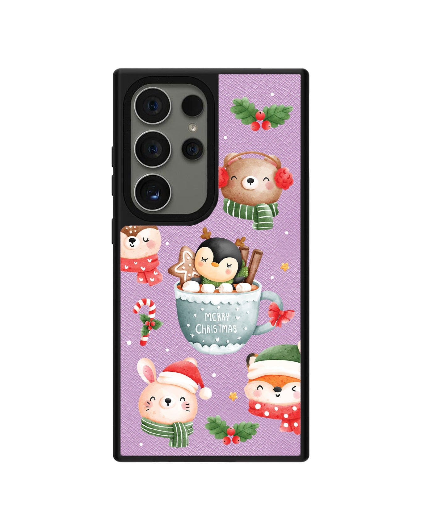 Android Leather Grip - Storybook Christmas 2.0