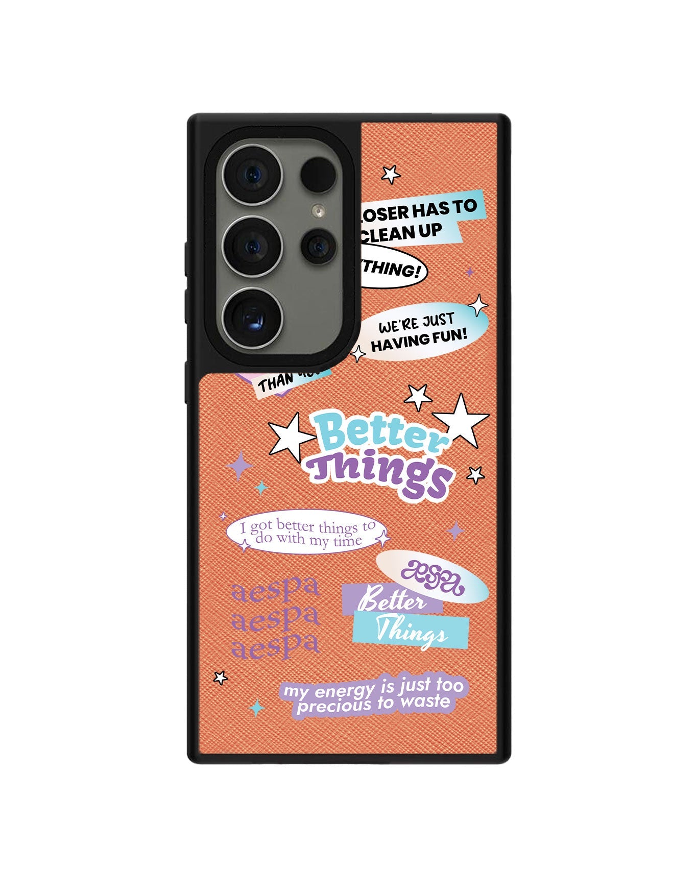 Android Leather Grip - Aespa Better Things
