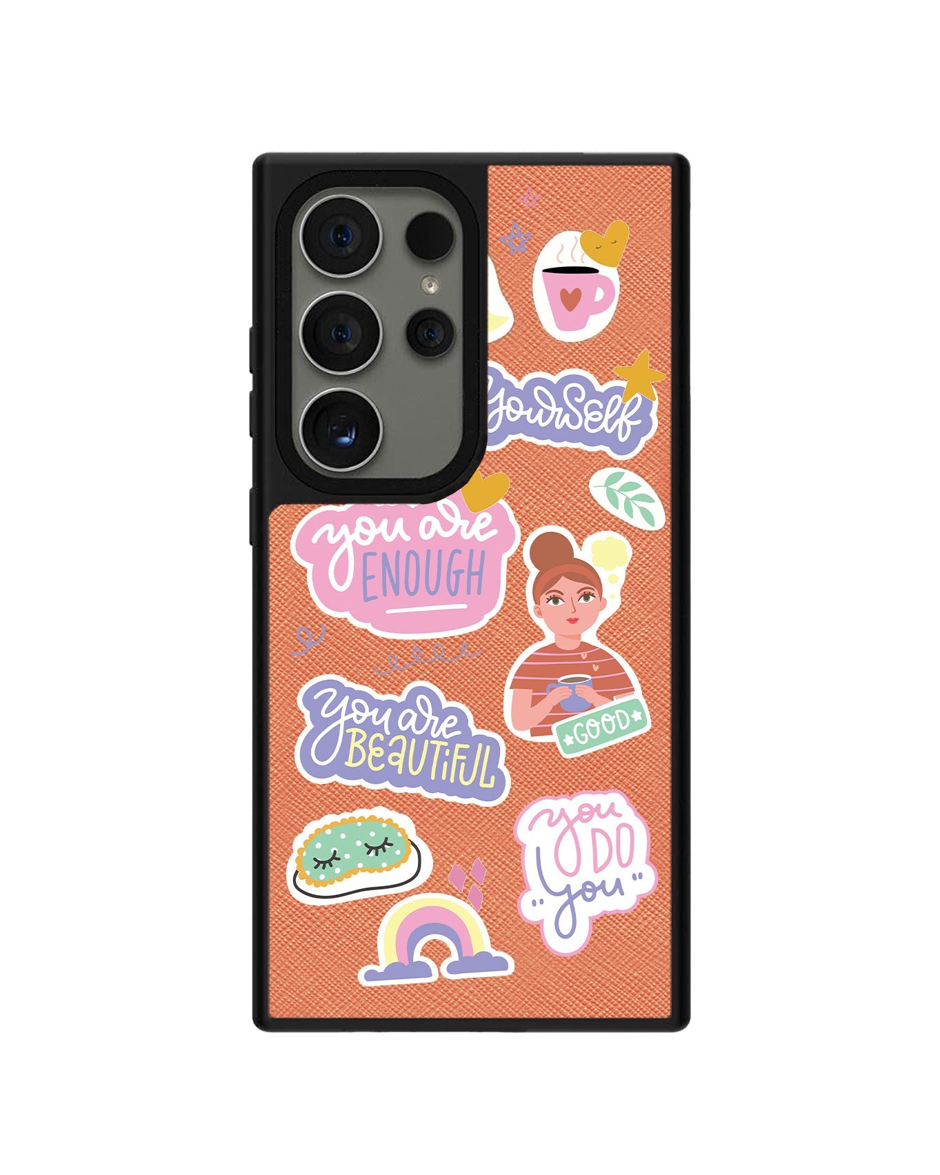 Android Leather Grip - Be Yourself