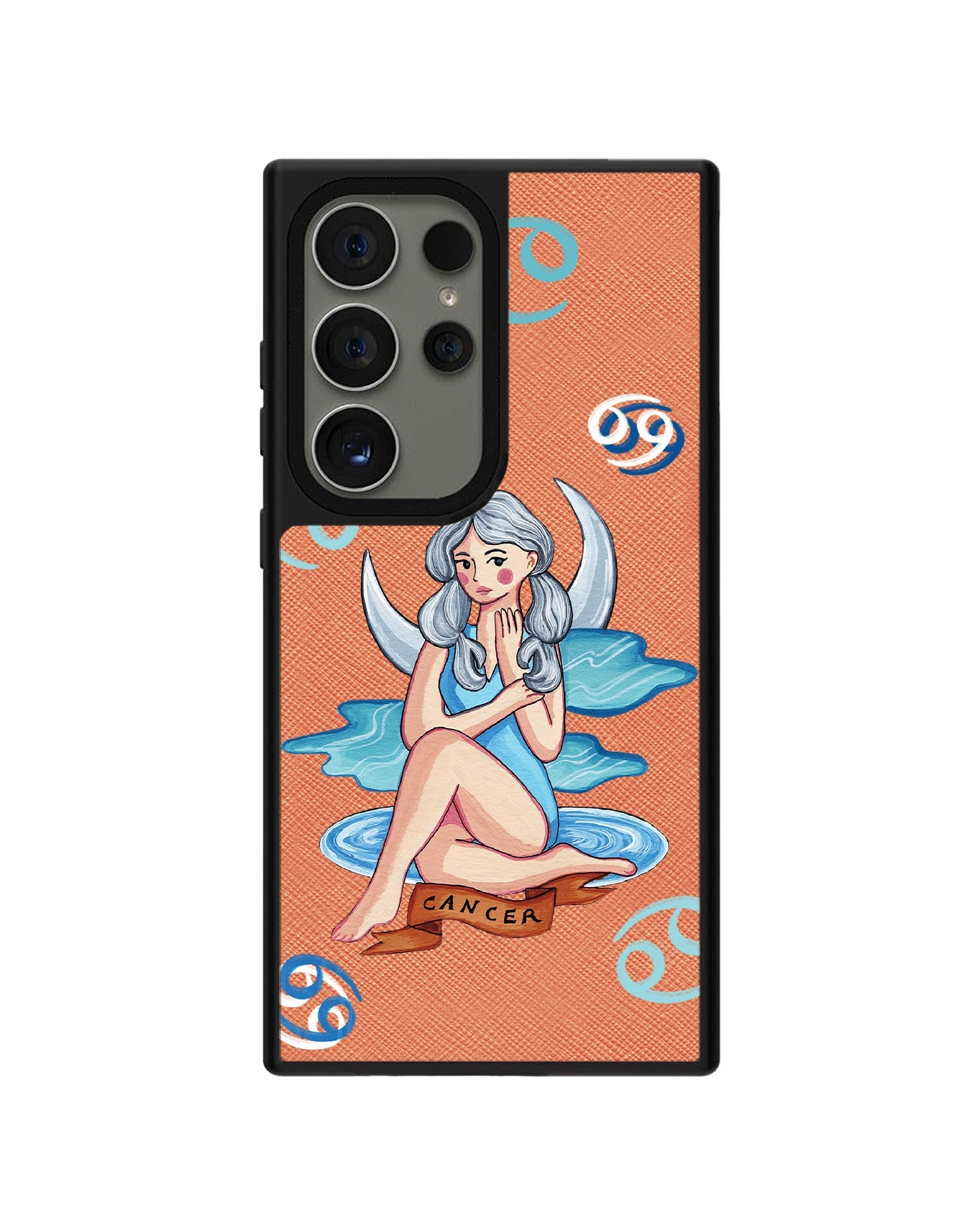 Android Leather Grip - Cancer