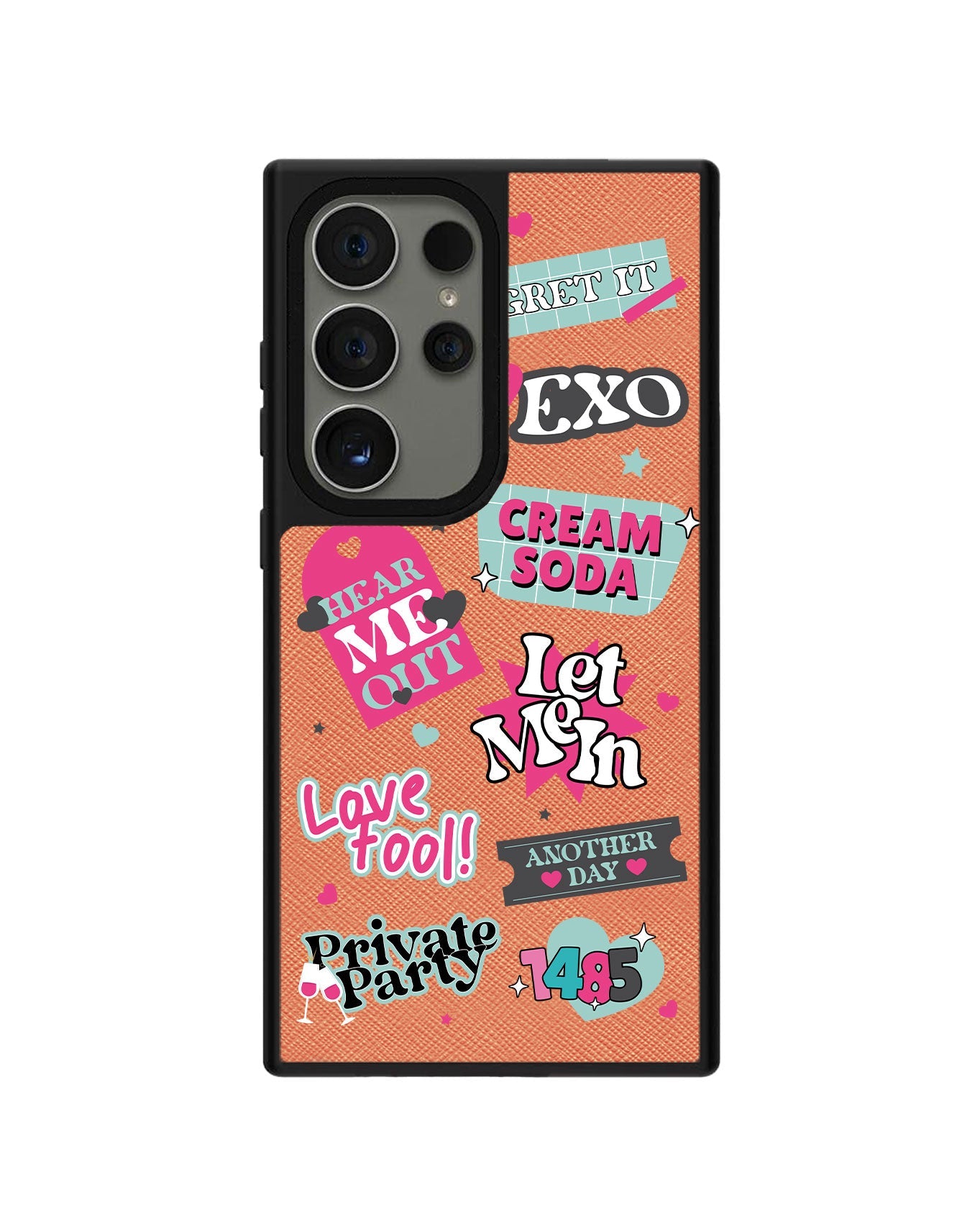 Android Leather Grip - EXO Cream Soda