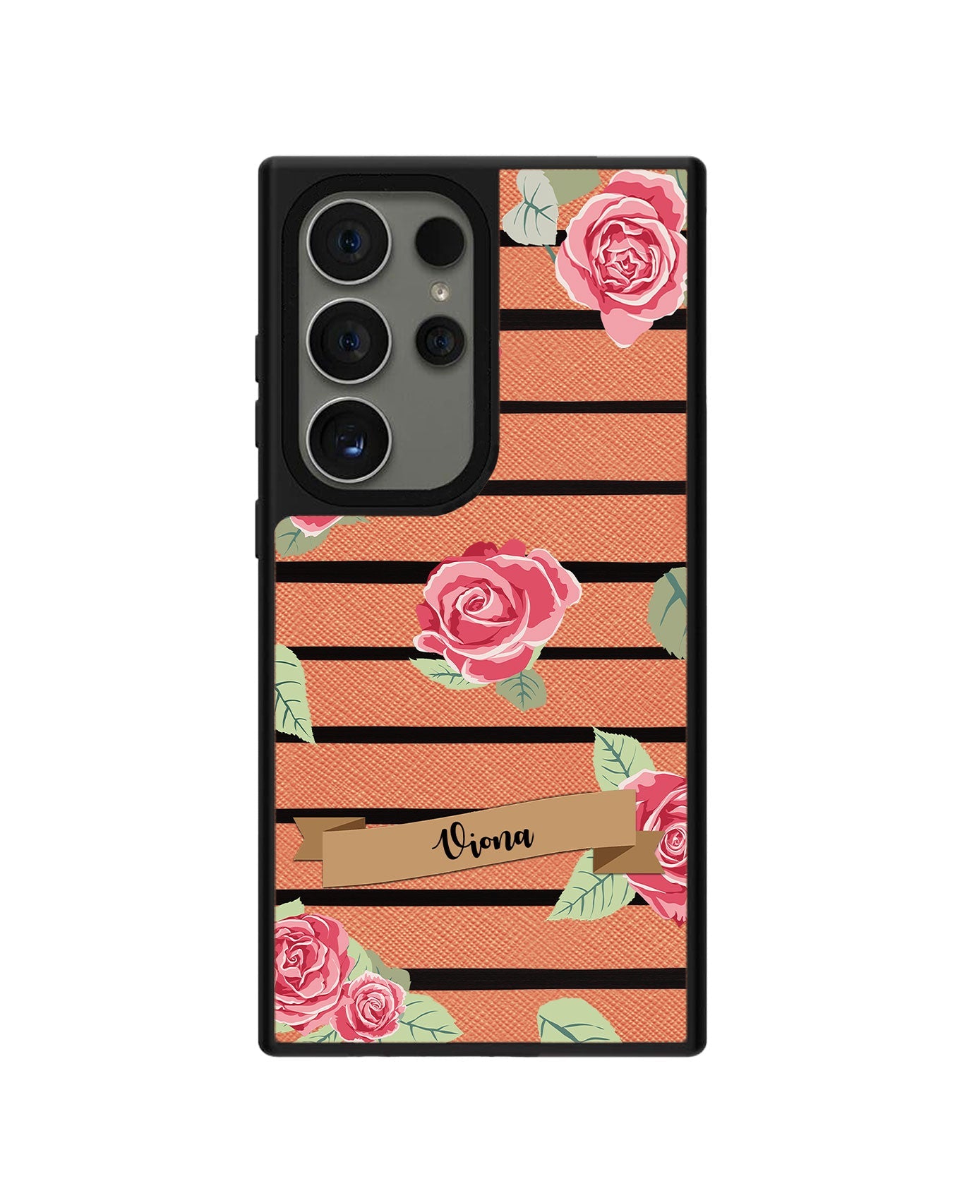 Android Leather Grip - Rose