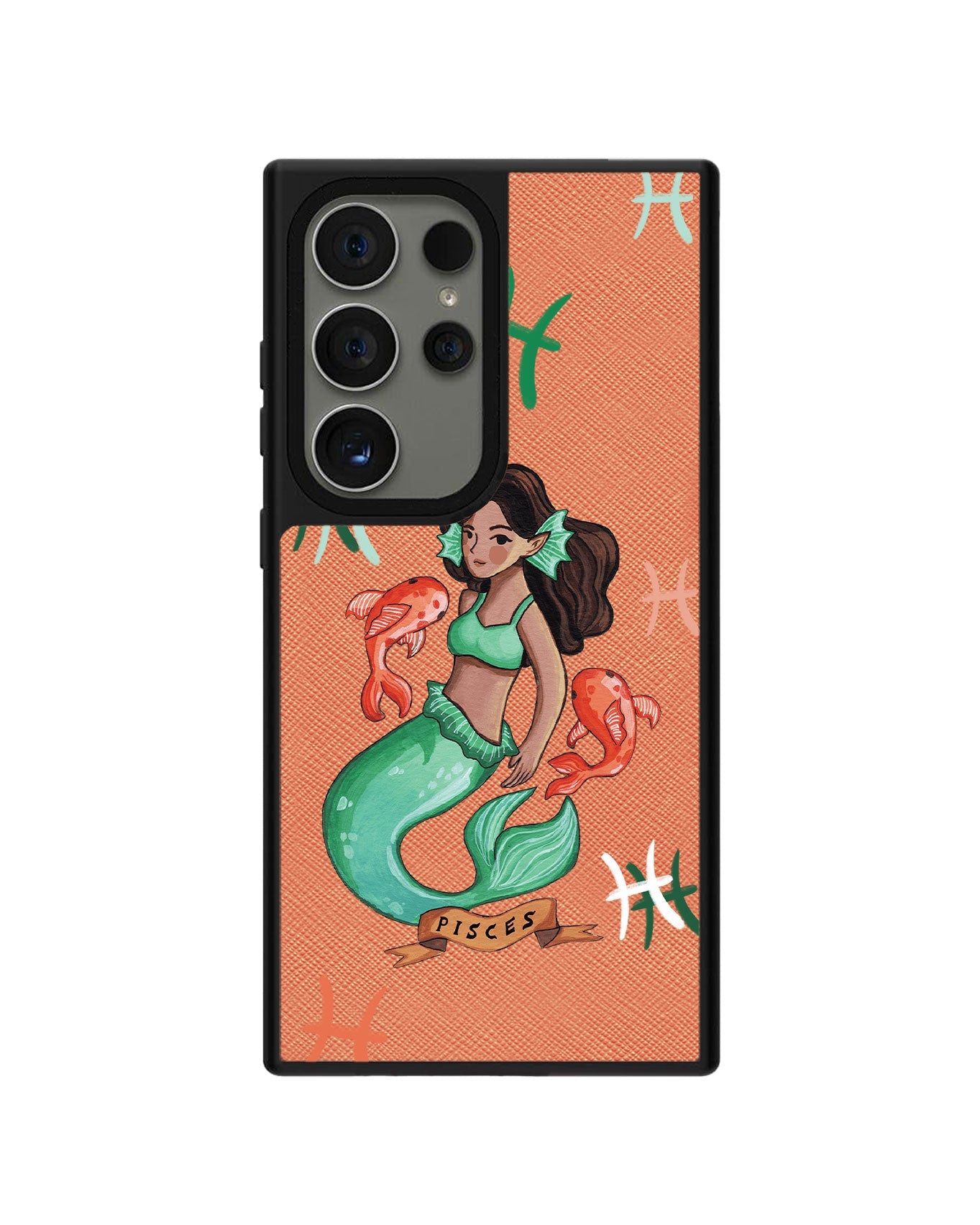 Android Leather Grip - Pisces