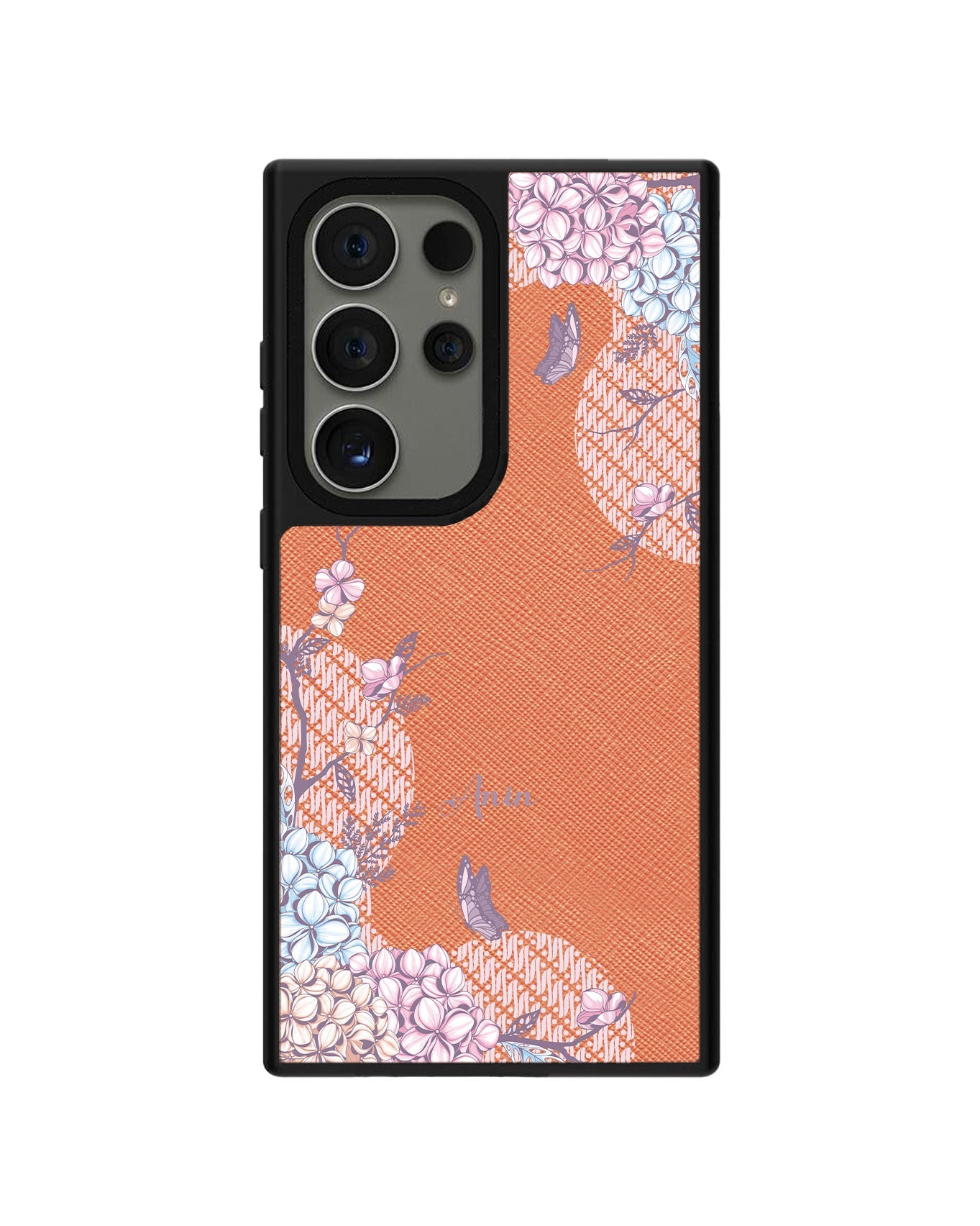 Android Leather Grip - Batik Florals