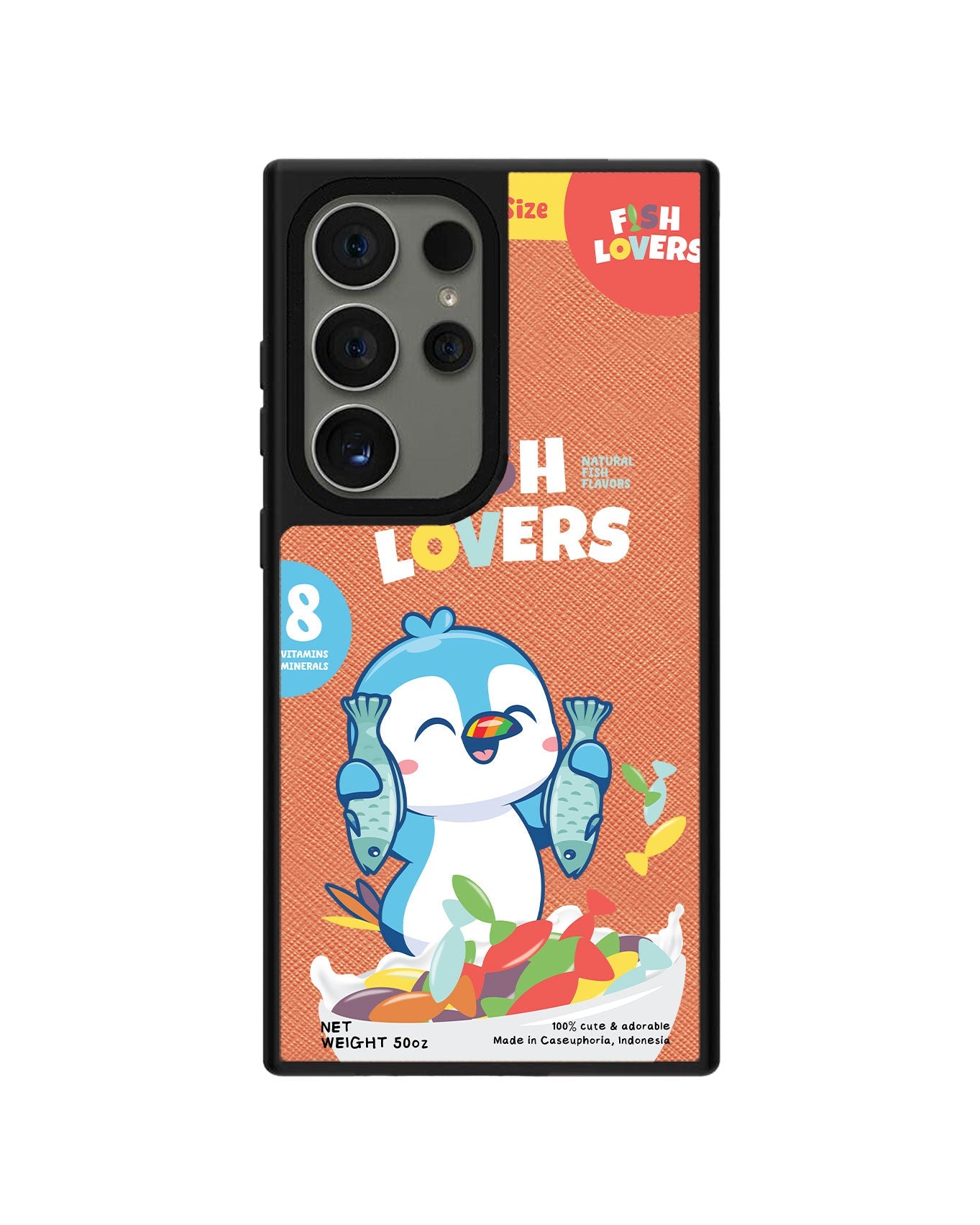 Android Leather Grip - Fish Lovers