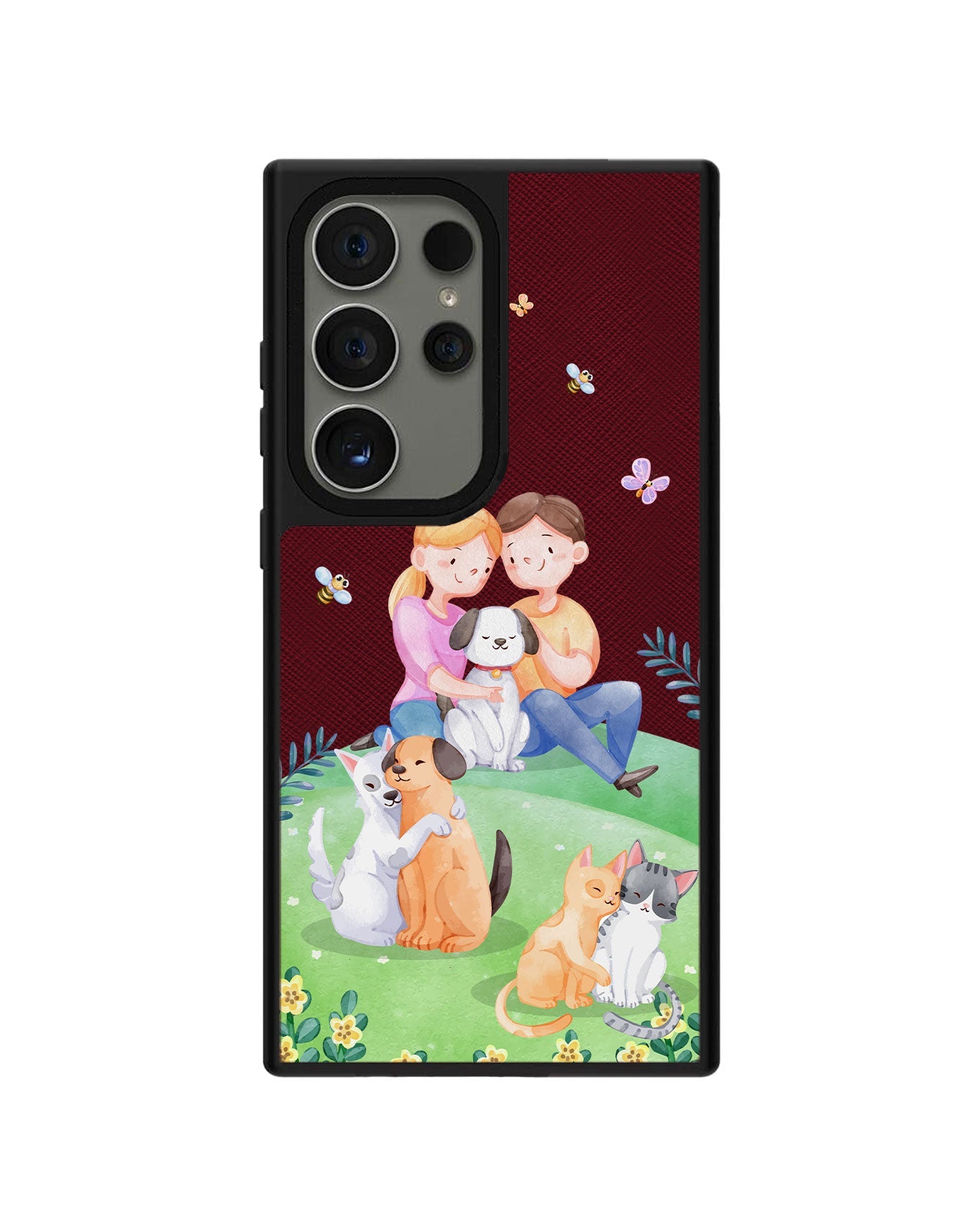 Android Leather Grip - Adorable Animals