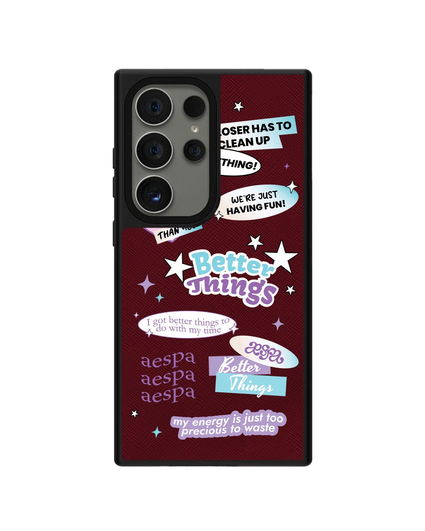 Android Leather Grip - Aespa Better Things
