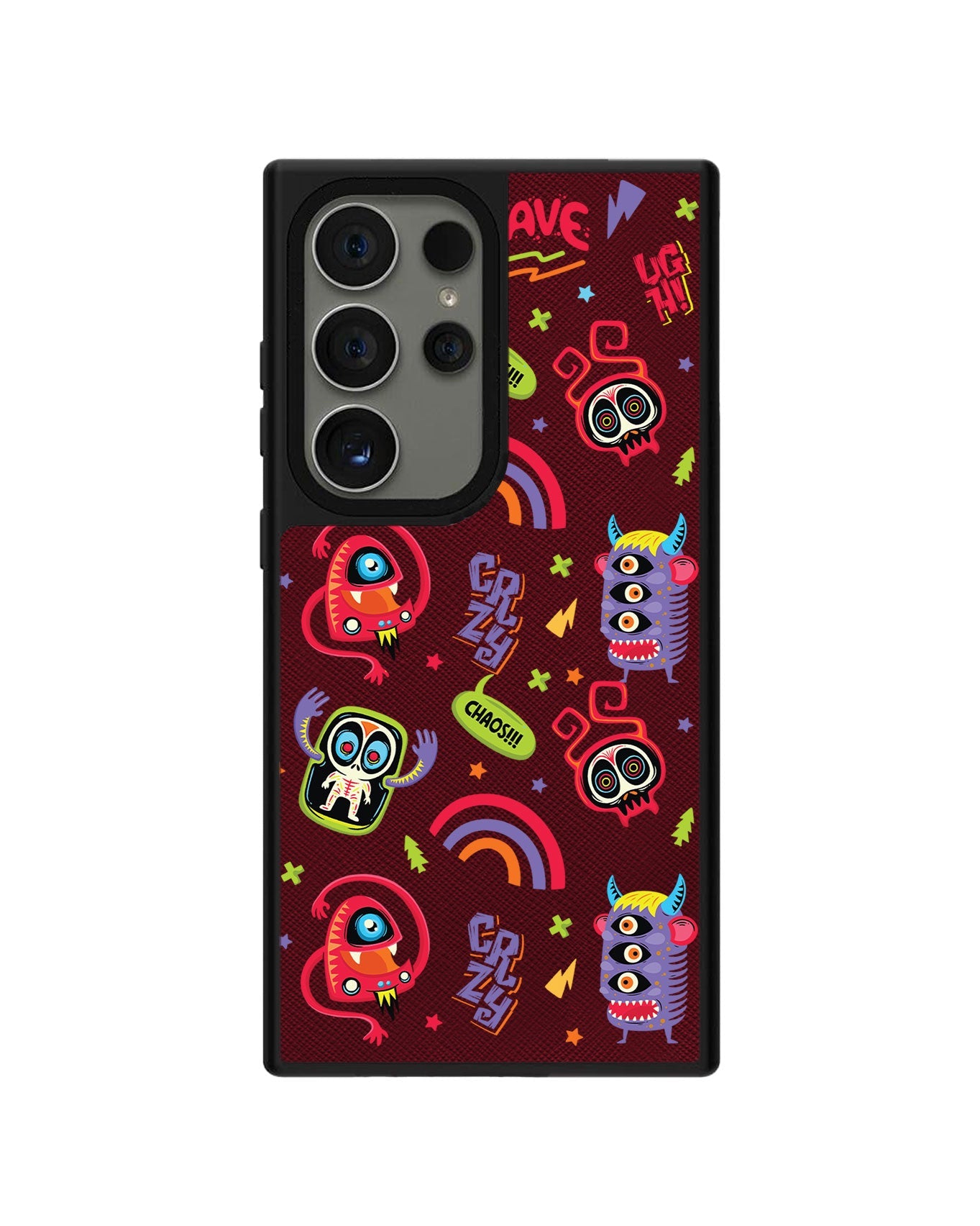 Android Leather Grip - Baby Monster